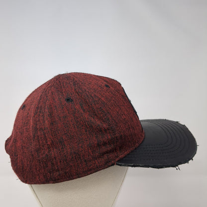 DC The Flash Snapback Hat Red One Size Adjustable Embroidered Vented Holes