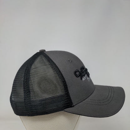 Cascade Raft & Kayak Idaho Snapback Trucker Hat Gray OSFA Adjustable Mesh Back