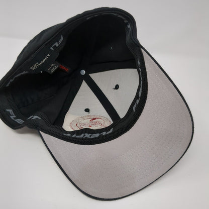 Smoky Mountain Pizzeria Grill Fitted Hat Black L/XL Flexfit Embroidered