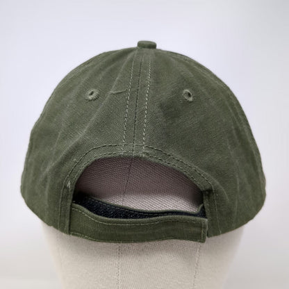 Pugs American Flag Patch Green Baseball Cap One Size Strapback Hat Embroidered