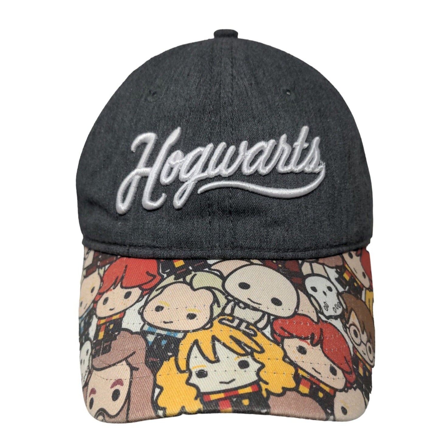 Hogwarts Slideback Hat Multi OSFM Harry Potter Characters Embroidered