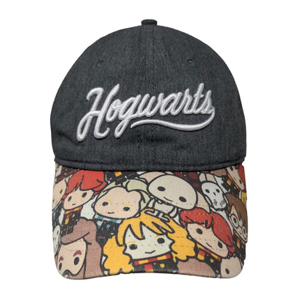 Hogwarts Slideback Hat Multi OSFM Harry Potter Characters Embroidered