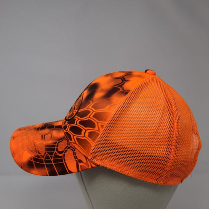 RMEF Strapback Trucker Hat Camouflage One Size Adjustable Mesh Back Outdoor Cap