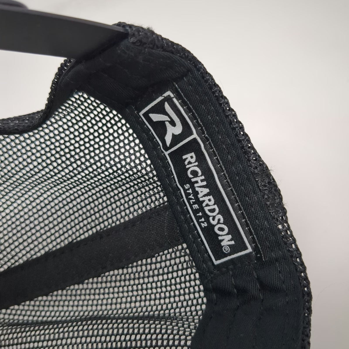 Richardson Trucker Hat Black One Size All Valley Appliance Repair Logo Mesh Back