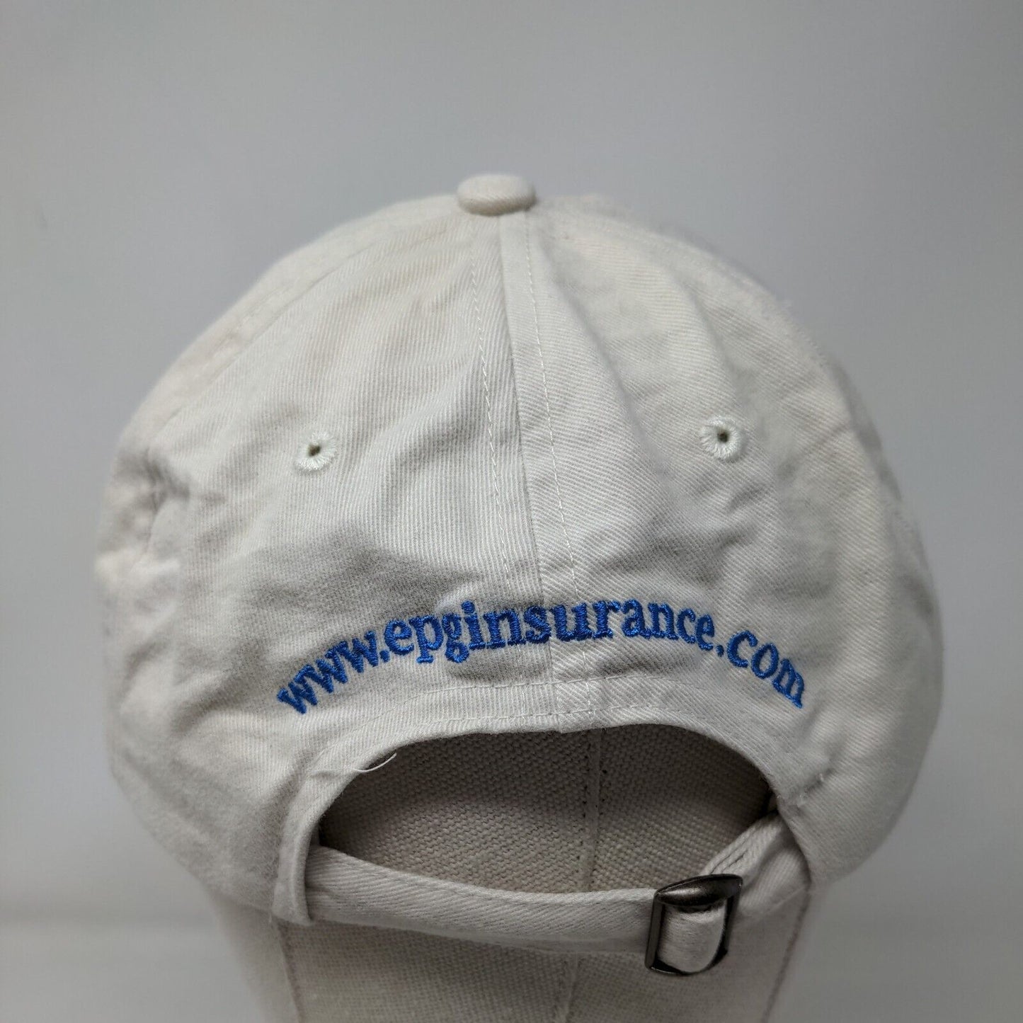 EPH Insurance & Ideas Slideback Hat Tan OSFA Embroidered Adjustable