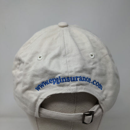 EPH Insurance & Ideas Slideback Hat Tan OSFA Embroidered Adjustable