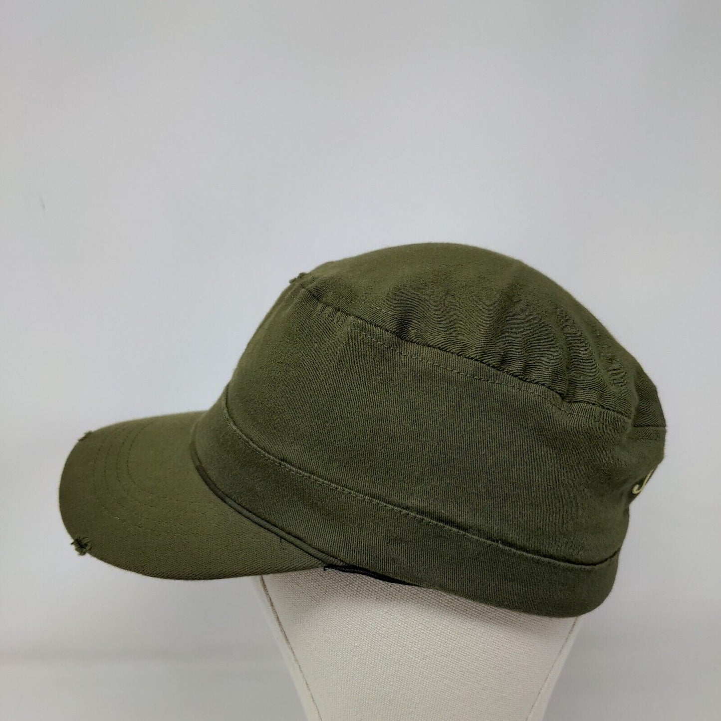 John Jameson & Son Limited Fitted Cadet Army Cap Green One Size Distressed