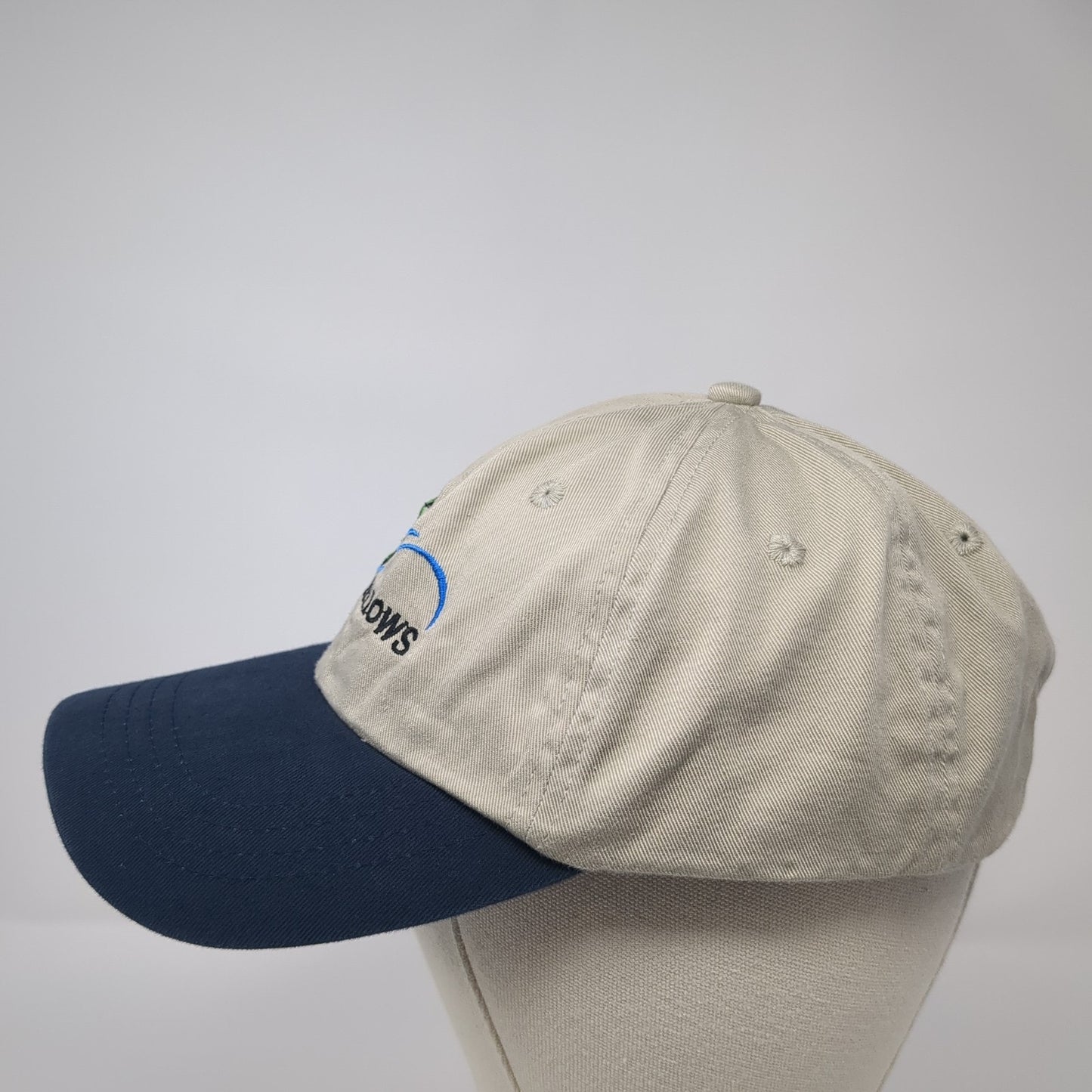 Bellows Slideback Baseball Cap Brown One Size Adjustable Embroidered Fahrenheit