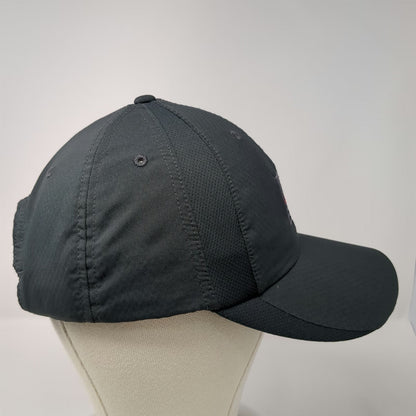 Nike Baseball Cap Gray One Size Thin Red Line American Flag Strapback Golf Hat