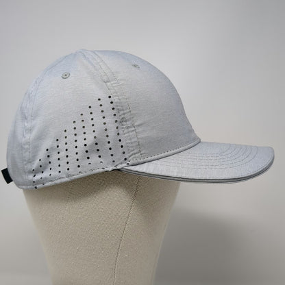 Mission Baseball Cap Gray One Size Cooling Laser Cut Ventilation Strapback Hat
