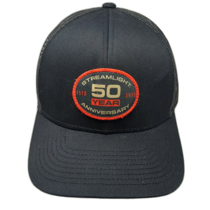 Sportex Trucker Hat Black One Size Streamlight 50 Year Anniversary Mesh Snapback