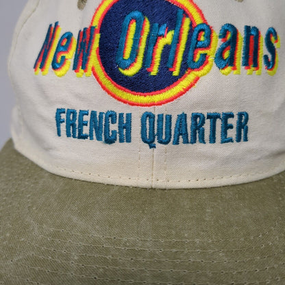 New Orleans French Quarter Snapback Hat Multicolor OSFA Embroidered