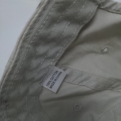 Masters Golf Slideback Hat Tan One Size Embroidered American Needle