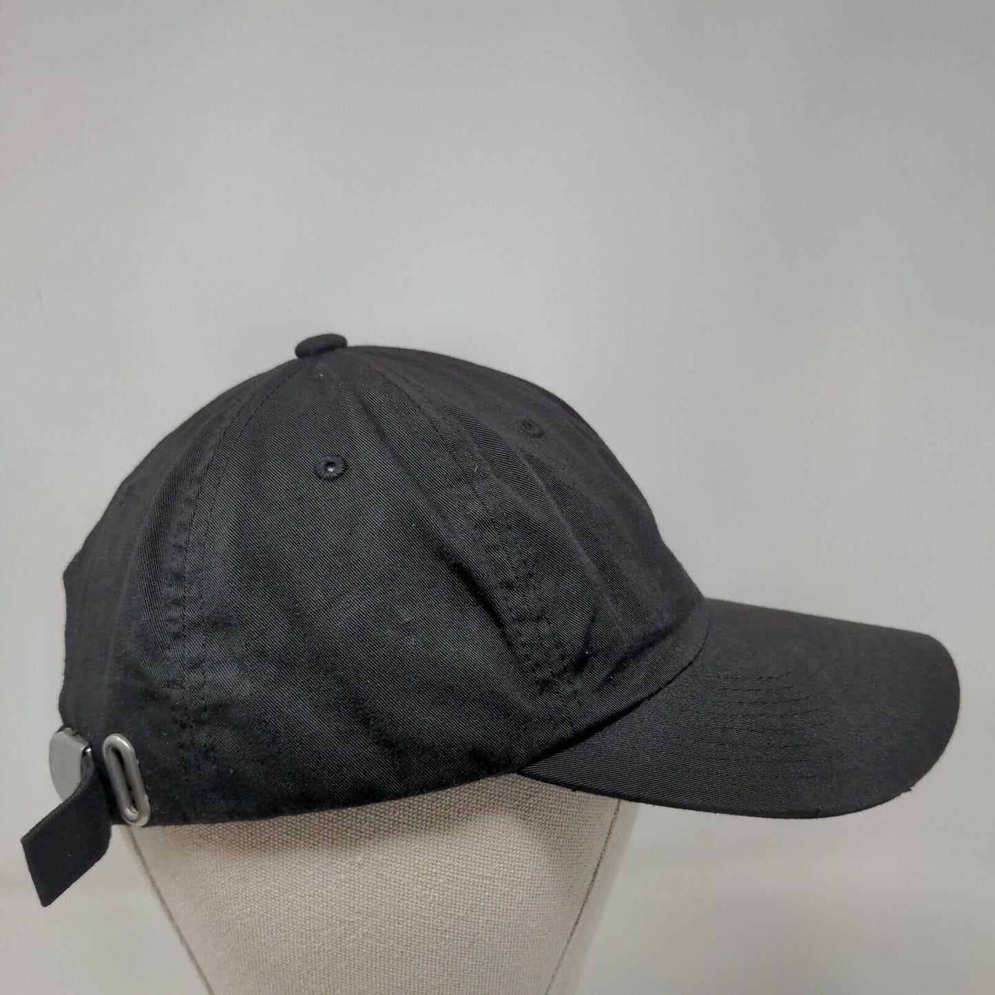 Volcom Slideback Hat Black One Size Embroidered Adjustable Genuine