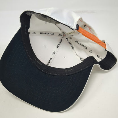 Cobra Snapback Hat White One Size Flexfit 110 Puma Golf Orange Logo Exclusive