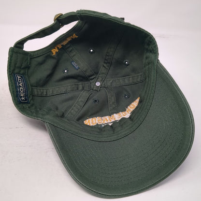 Legacy George Mason Patriots NCAA Cap Green One Size Dad Embroidered Slideback