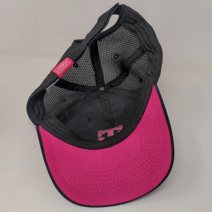 T-Mobile Tuesdays Women's Strapback Mesh Back Hat Black Size OSFA Embroidered