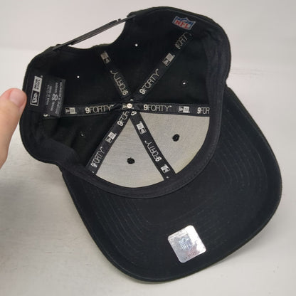 New Era Philadelphia Eagles NFL Snapback Black One Size 9FORTY Hat Curved Brim