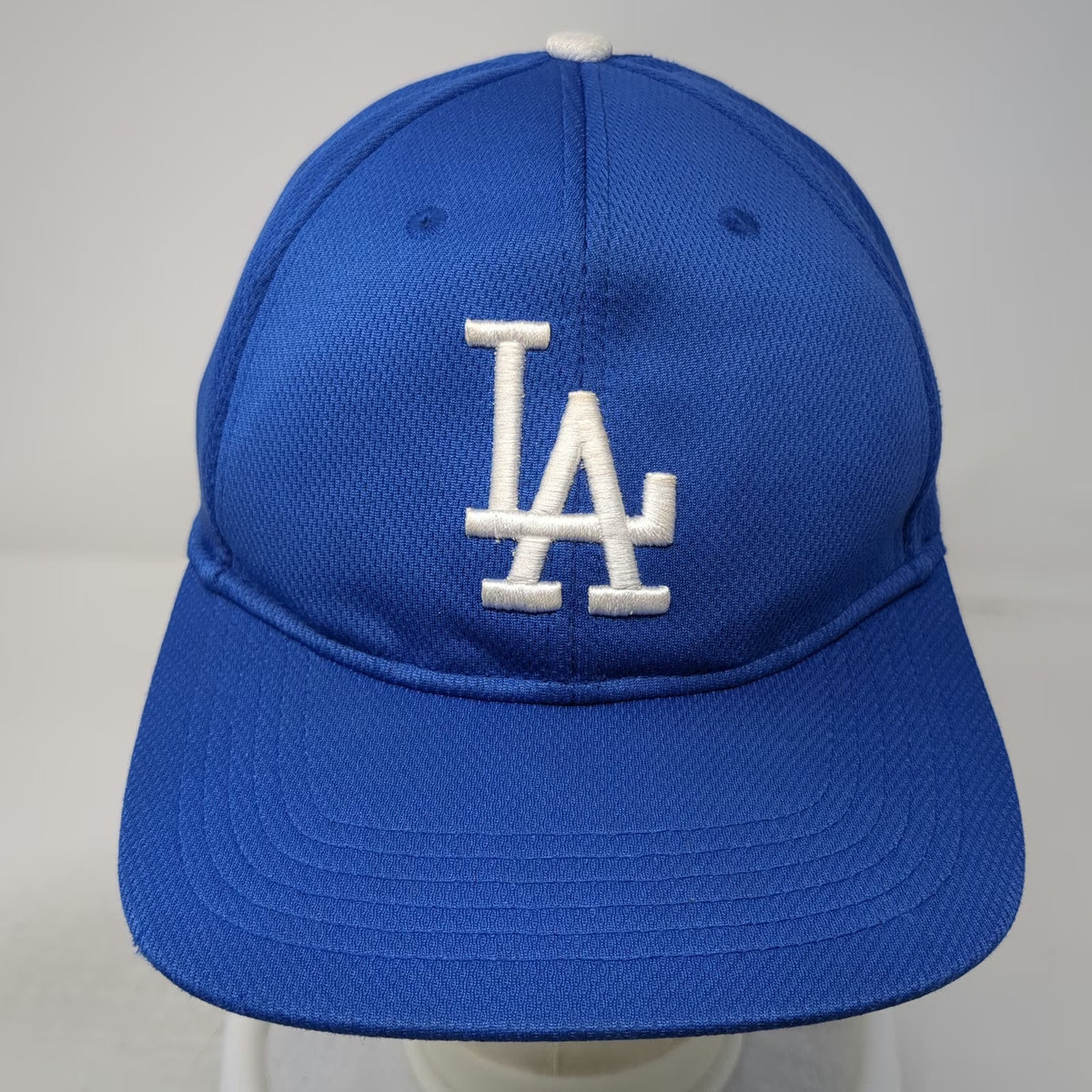 OC Sports MLB Los Angeles Dodgers Baseball Cap Blue One Size Strapback Mesh