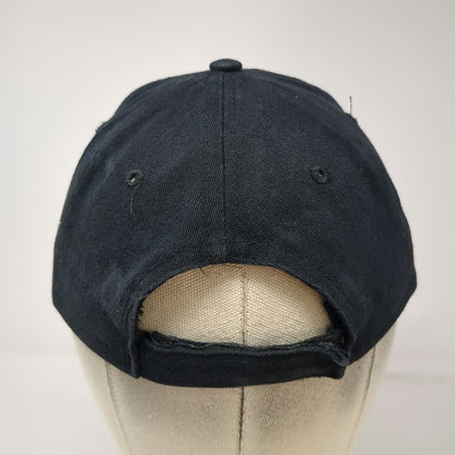 Sushi Master Cat Graphic Baseball Cap Black One Size Strapback Novelty Chef Hat