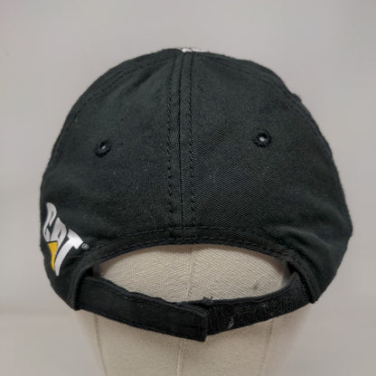 Construction Area Gettin' Dirty Strapback Hat Black One Size Adjustable CAT