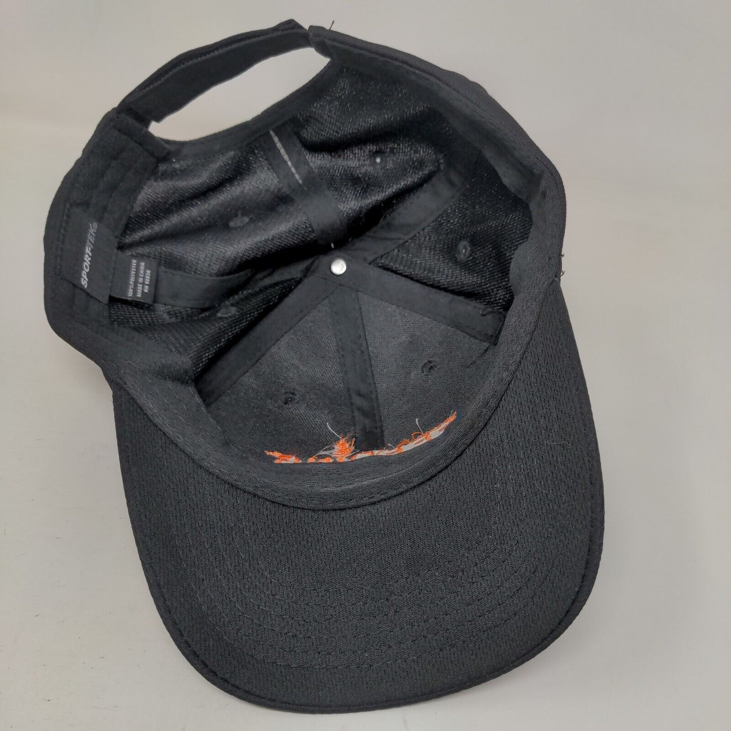 Feeding Tampa Bay Strapback Hat Black One Size Embroidered Sport-Tek