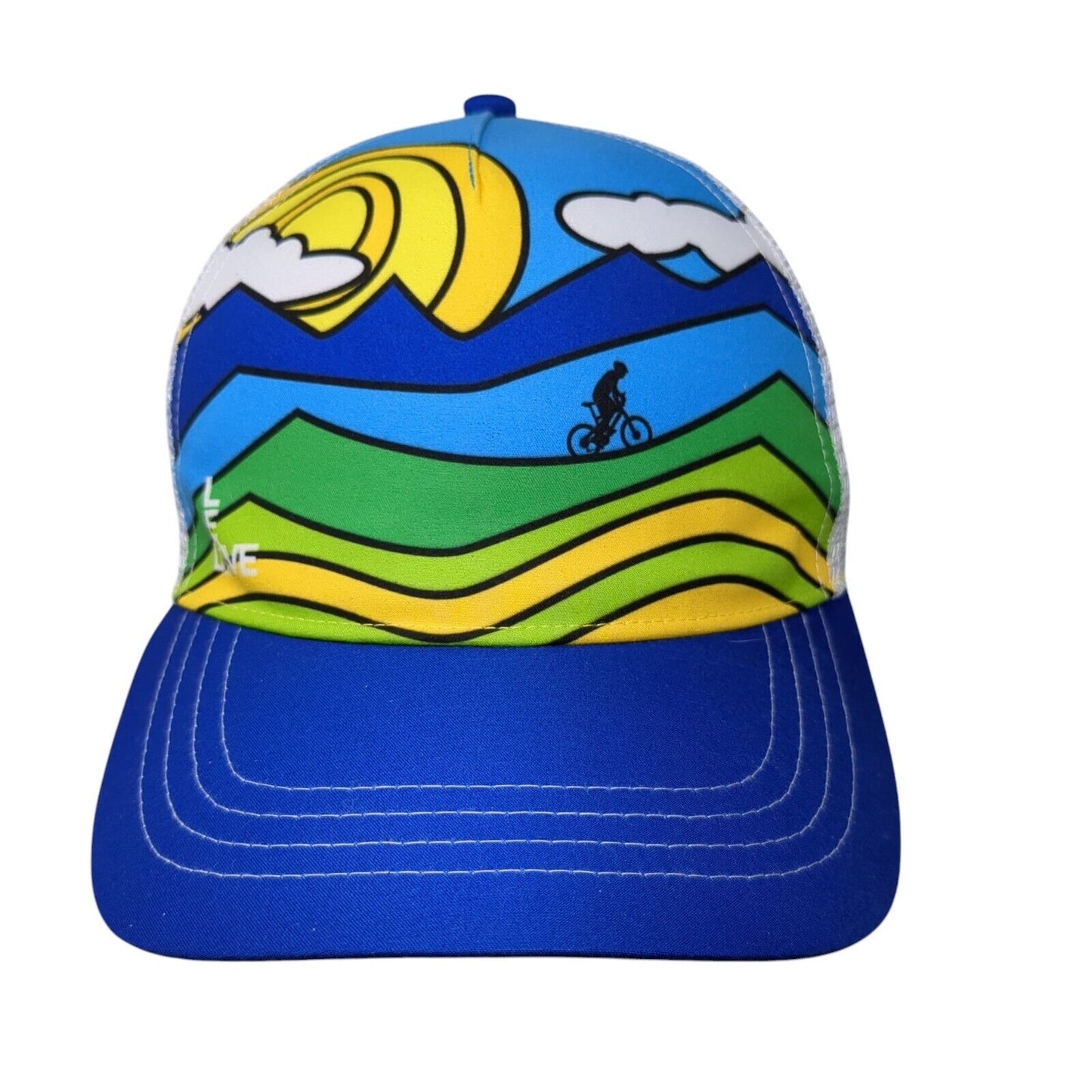 Le Love Snapback Trucker Hat Multi OSFM Mesh Back Mountain Biking Boco Gear