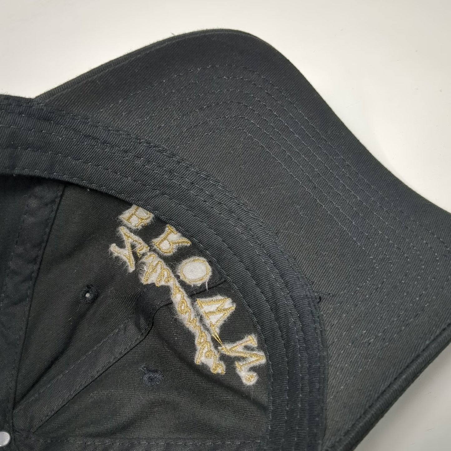Southern Ground Z Alexander Brown Uncaged Hat Baseball Cap Black One Size Logo