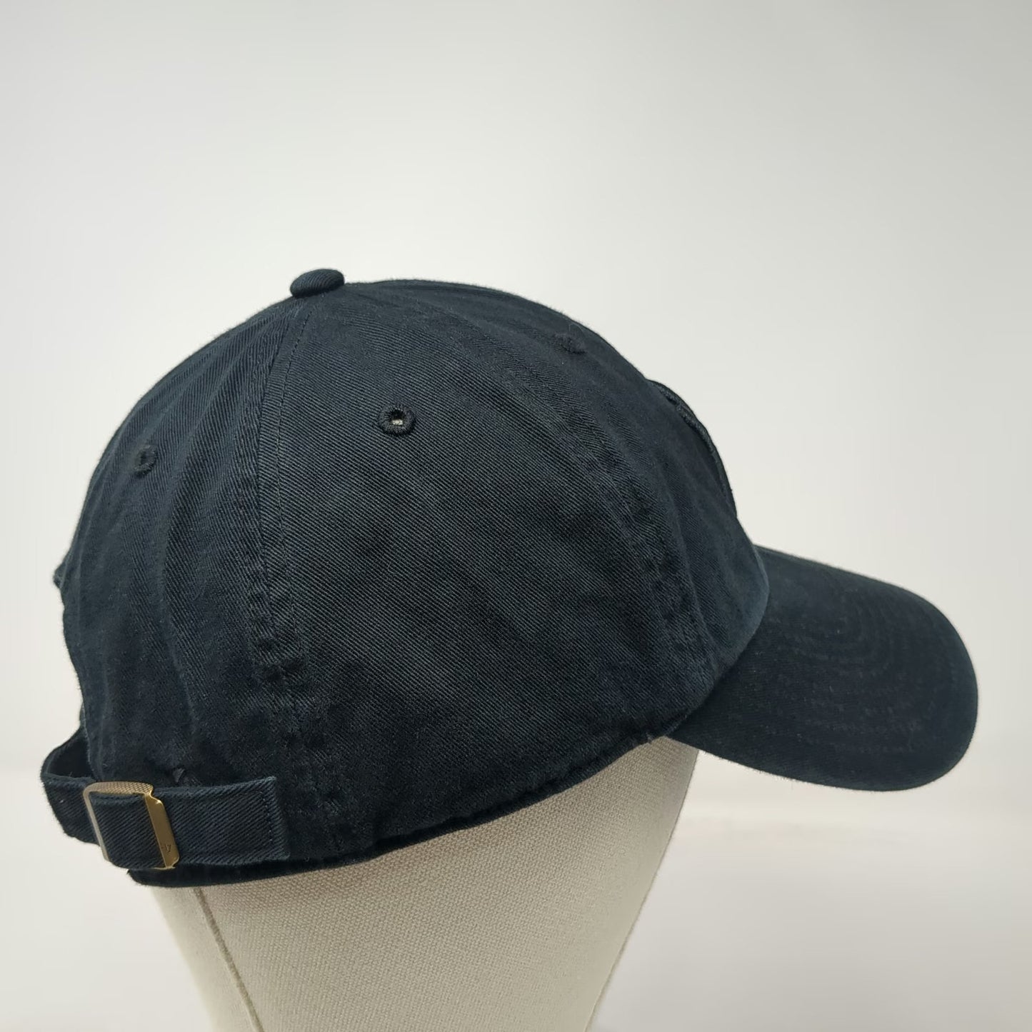 47 Brand New York Yankees MLB Baseball Cap Black One Size Tonal Logo Strapback