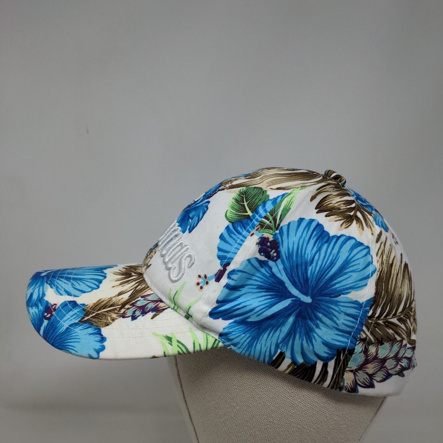 Bahamas Strapback Hat Multicolor One Size Adjustable Embroidered Floral