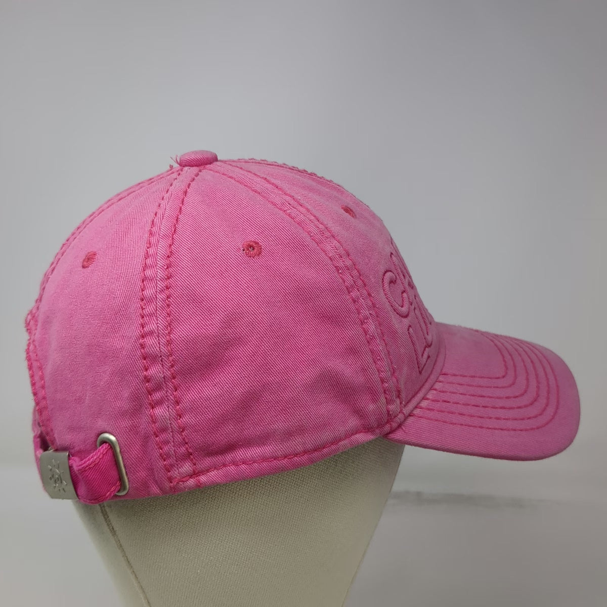 Caribbean Side Cabo San Lucas Mexico Pink Baseball Cap One Size Slideback Hat