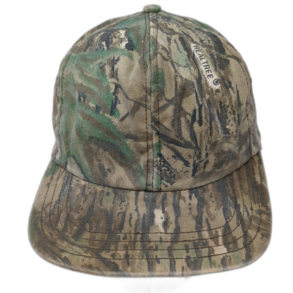 Realtree Snapback Green Camo One Size Made in USA Hunting Fishing Logo Hat