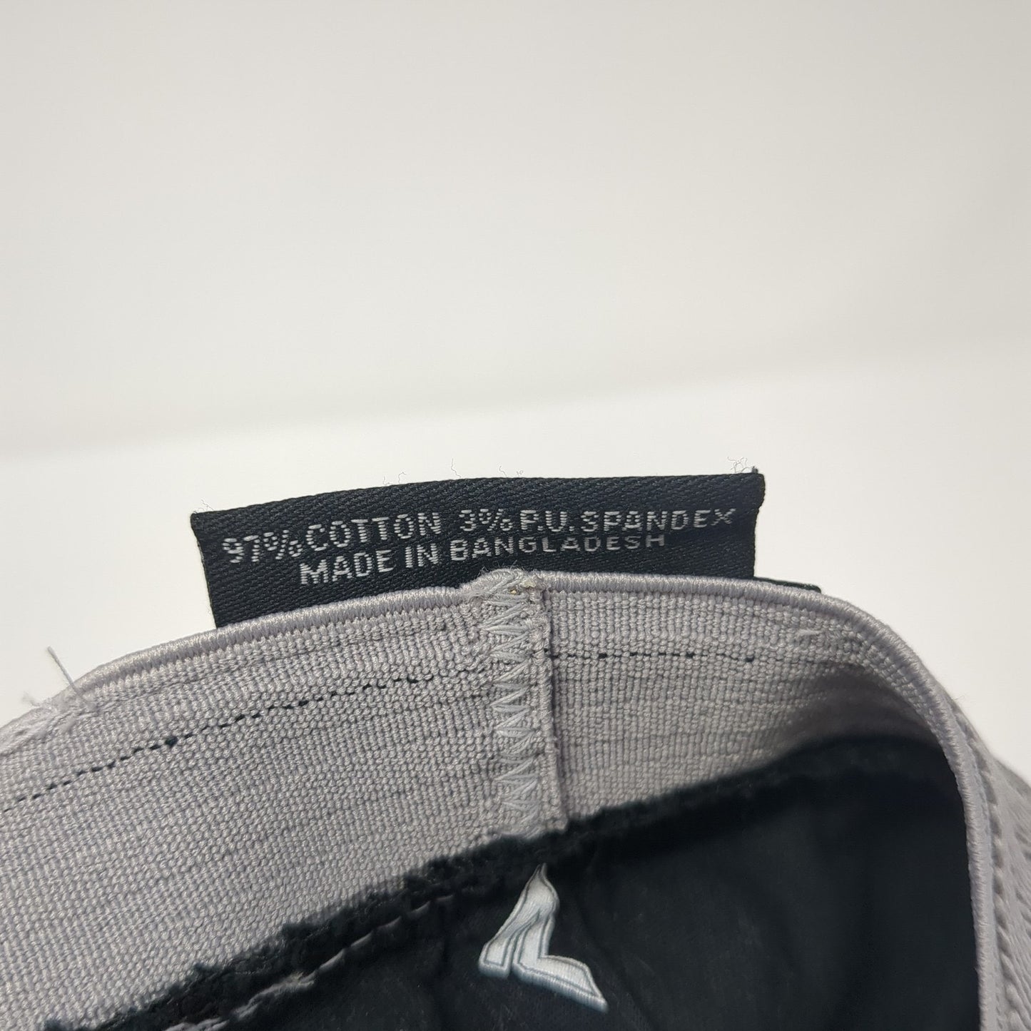 APCCO Fitted Hat Black 8 Embroidered Stretch Flexfit Pacific Headwear