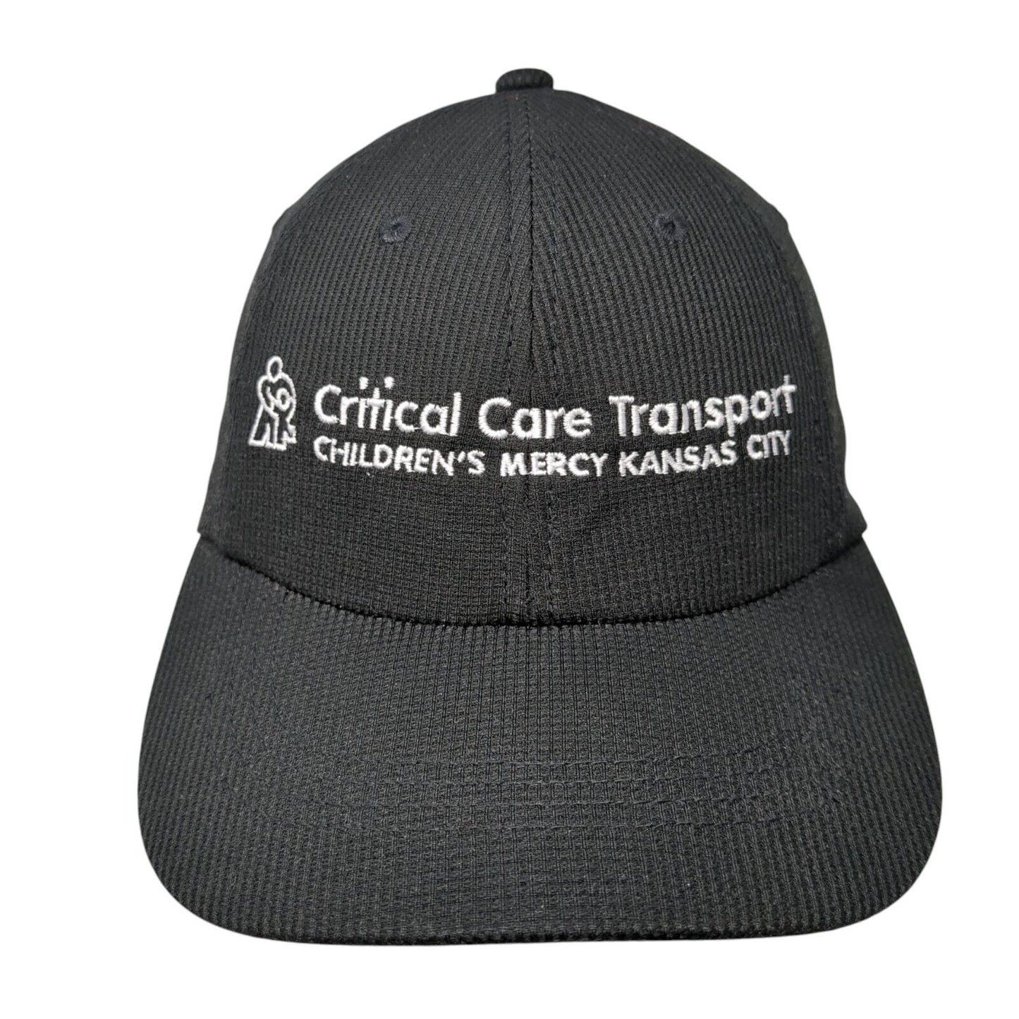 Critical Care Transport Children's Mercy Kansas City Strapback Hat Black OS