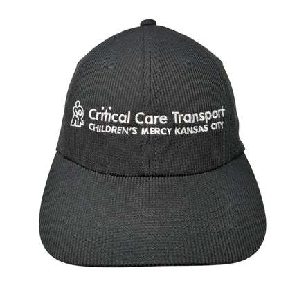 Critical Care Transport Children's Mercy Kansas City Strapback Hat Black OS