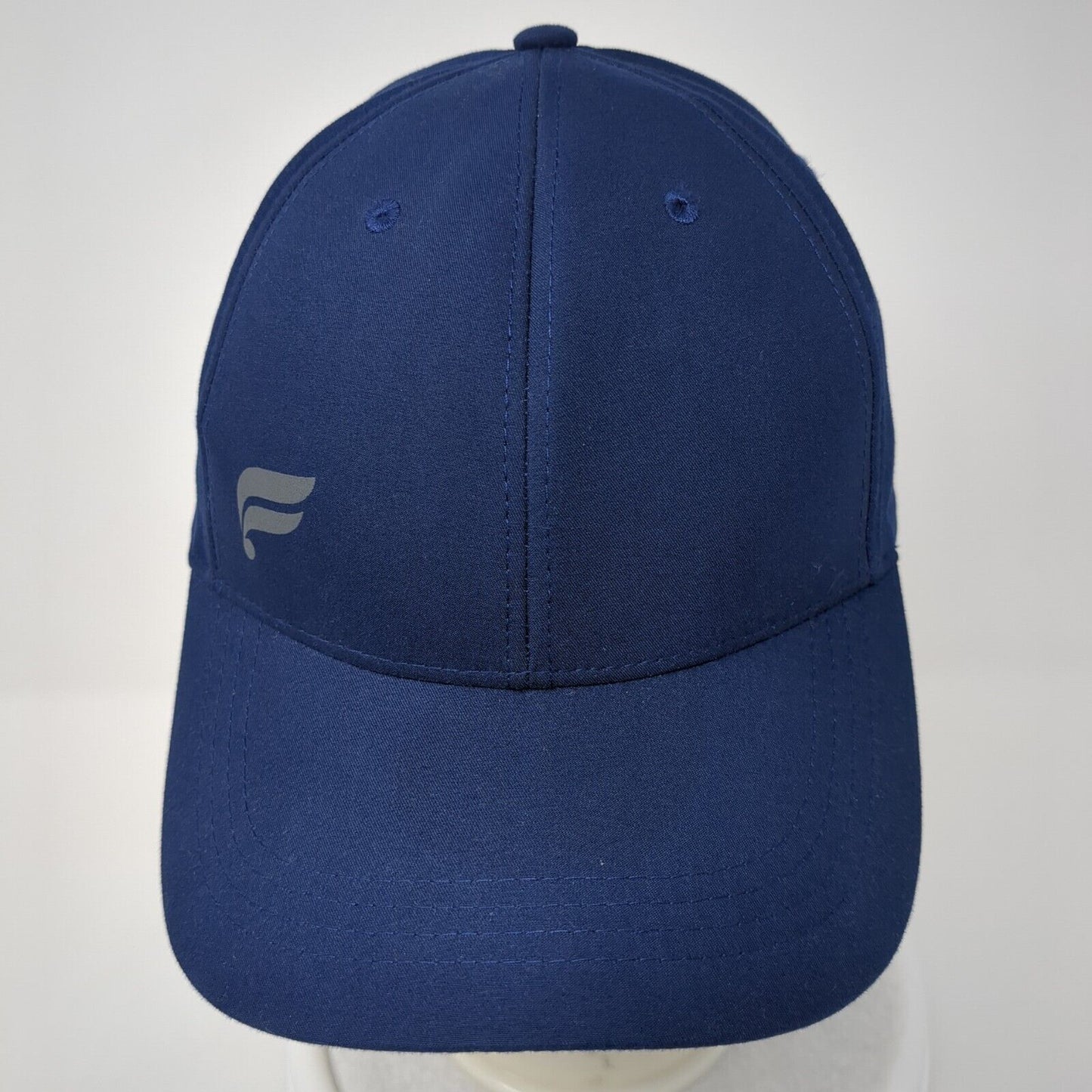 Fabletics Strapback Hat Blue One Size Adjustable Vented Holes 6 Panel Polyester