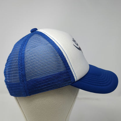 Lucky Brand Coors Banquet Beer Foam Mesh Snapback Trucker Hat Blue One Size
