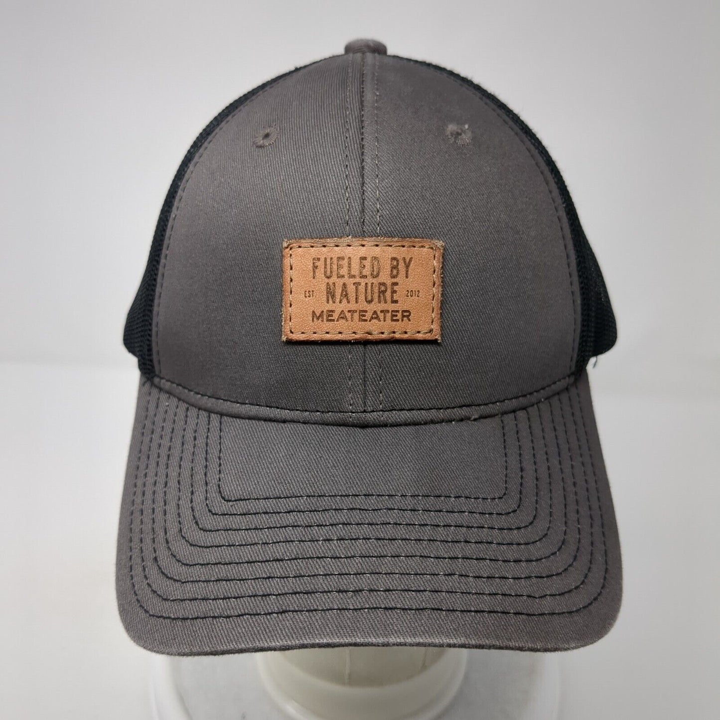 Fueled By Nature MeatEater Snapback Mesh Back Trucker Hat Gray One Size