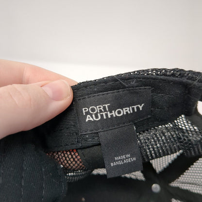 Brsc Boise Racquet and Swim Club Snapback Trucker Hat Black One Size Mesh Back