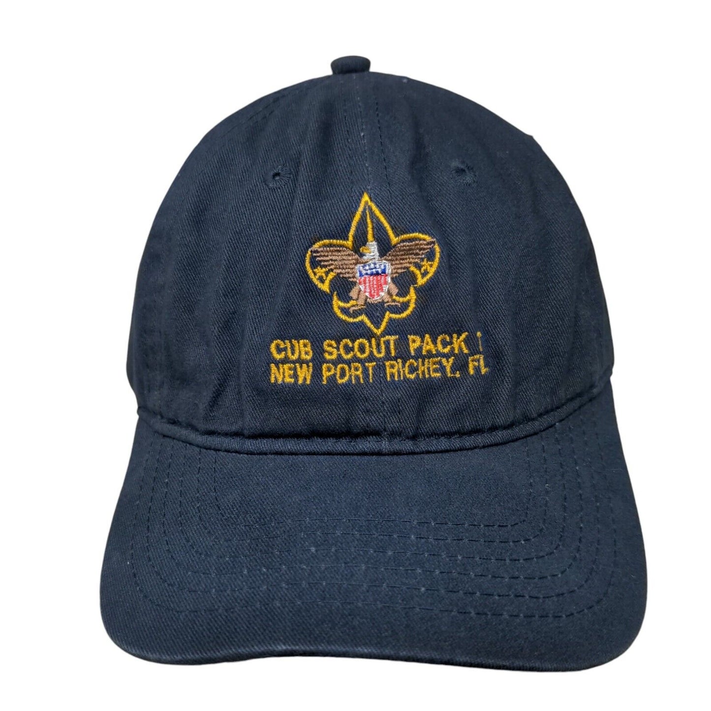 Cub Scout Pack 7 New Port Richey FL Slideback Hat Blue One Size Port & Company
