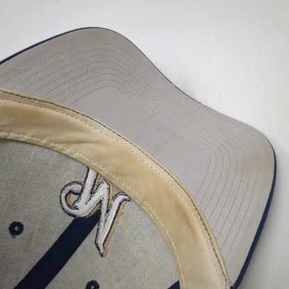 Milwaukee Brewers MLB Outdoor Baseball Cap Blue One Size OSFM Logo Strapback Hat