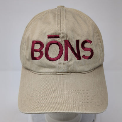 BONS Defense Slideback Hat Tan OS Adjustable Embroidered Richardson Headgear
