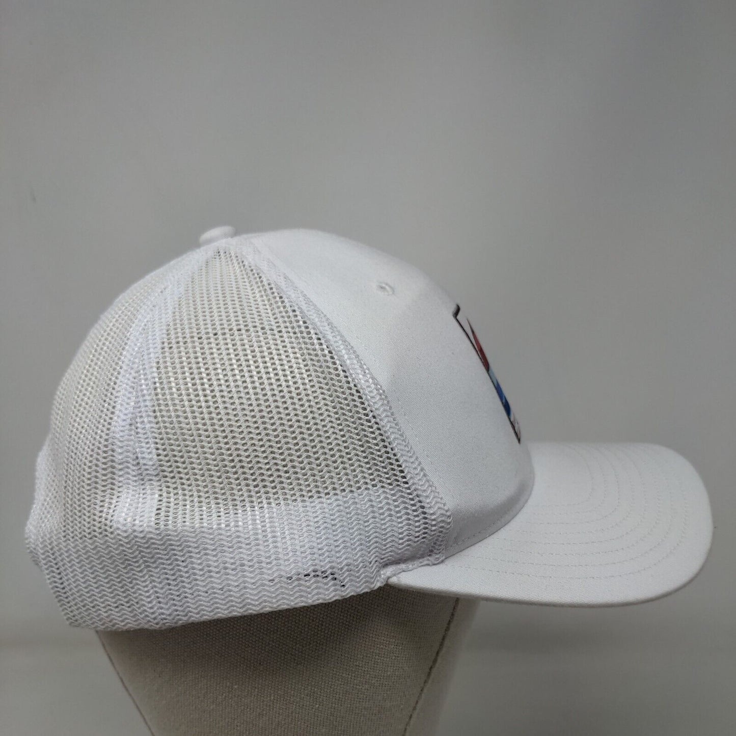 Panama City Beach Snapback Trucker Hat White One Size Mesh Back Richardson