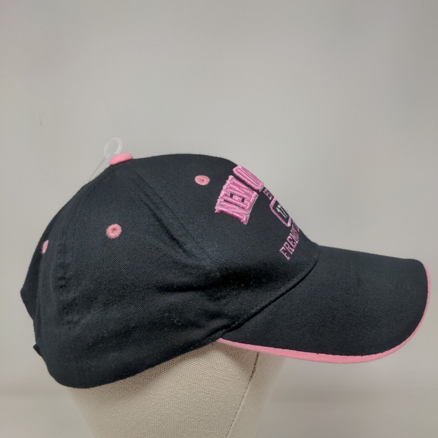 New Orleans Est. 1718 French Quarter Strapback Hat Black One Size Embroidered