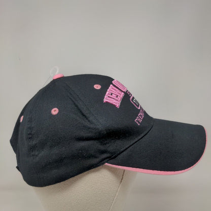 New Orleans Est. 1718 French Quarter Strapback Hat Black One Size Embroidered