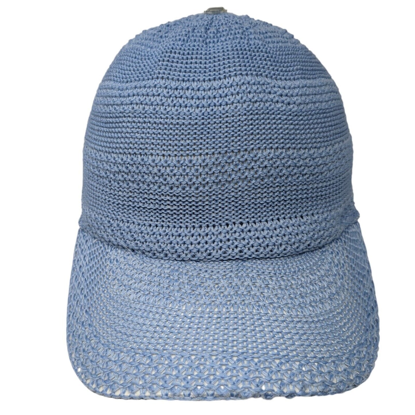 Collection Eighteen Strapback Hat Blue One Size Adjustable Solid Blank