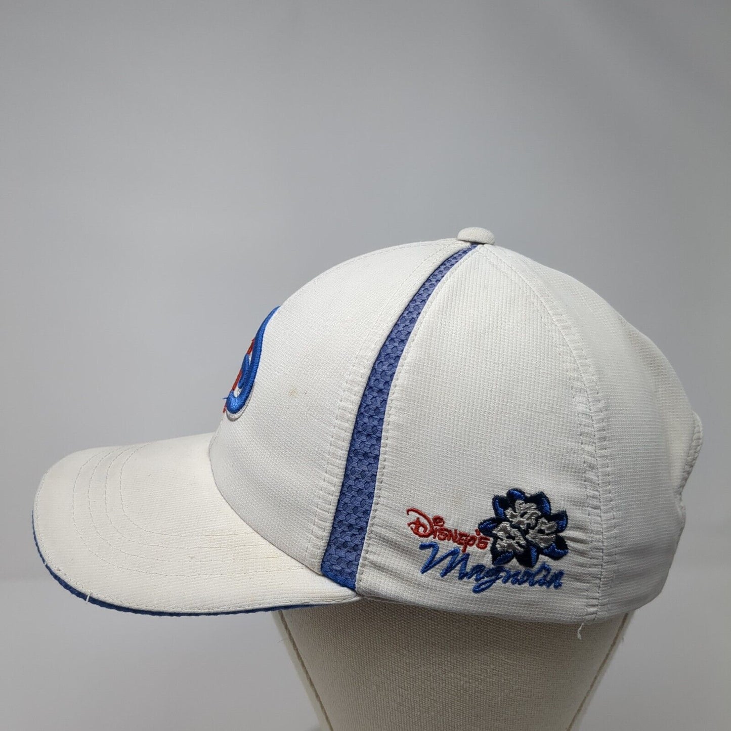 Disney's Magnolia Strapback Golf Hat White OS Adjustable Classic Cut UPF50 Ahead