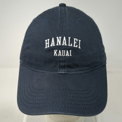Legacy Baseball Cap Blue One Size Hanalei Kauai Hawaii Cotton Slideback Hat