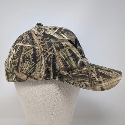 Outdoor Cap Snapback Hat Brown One Size Camo West Valley Construction Logo Work