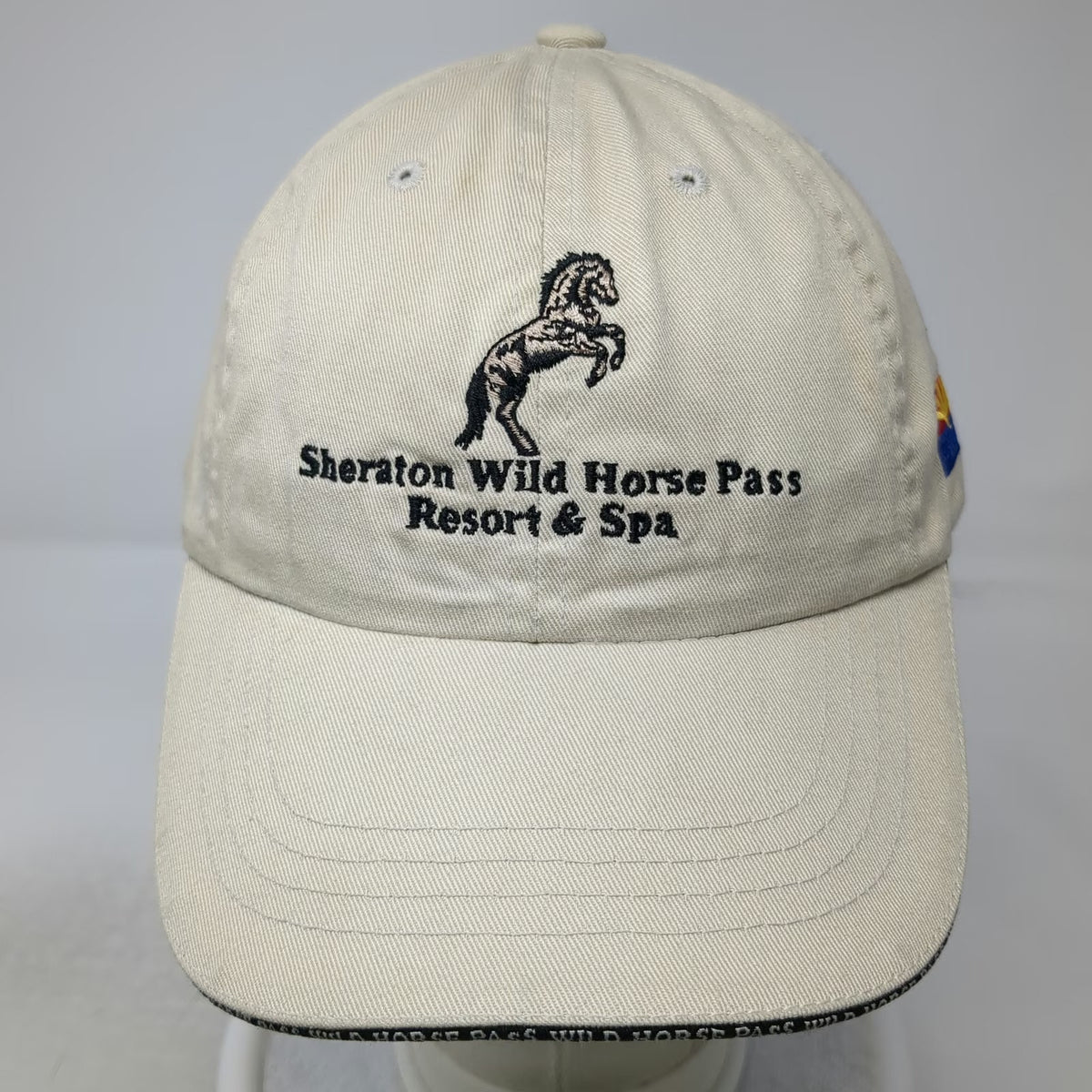 Titan Sheraton Wild Horse Pass Resort Spa Beige Baseball Cap OSFM Hat Phoenix AZ